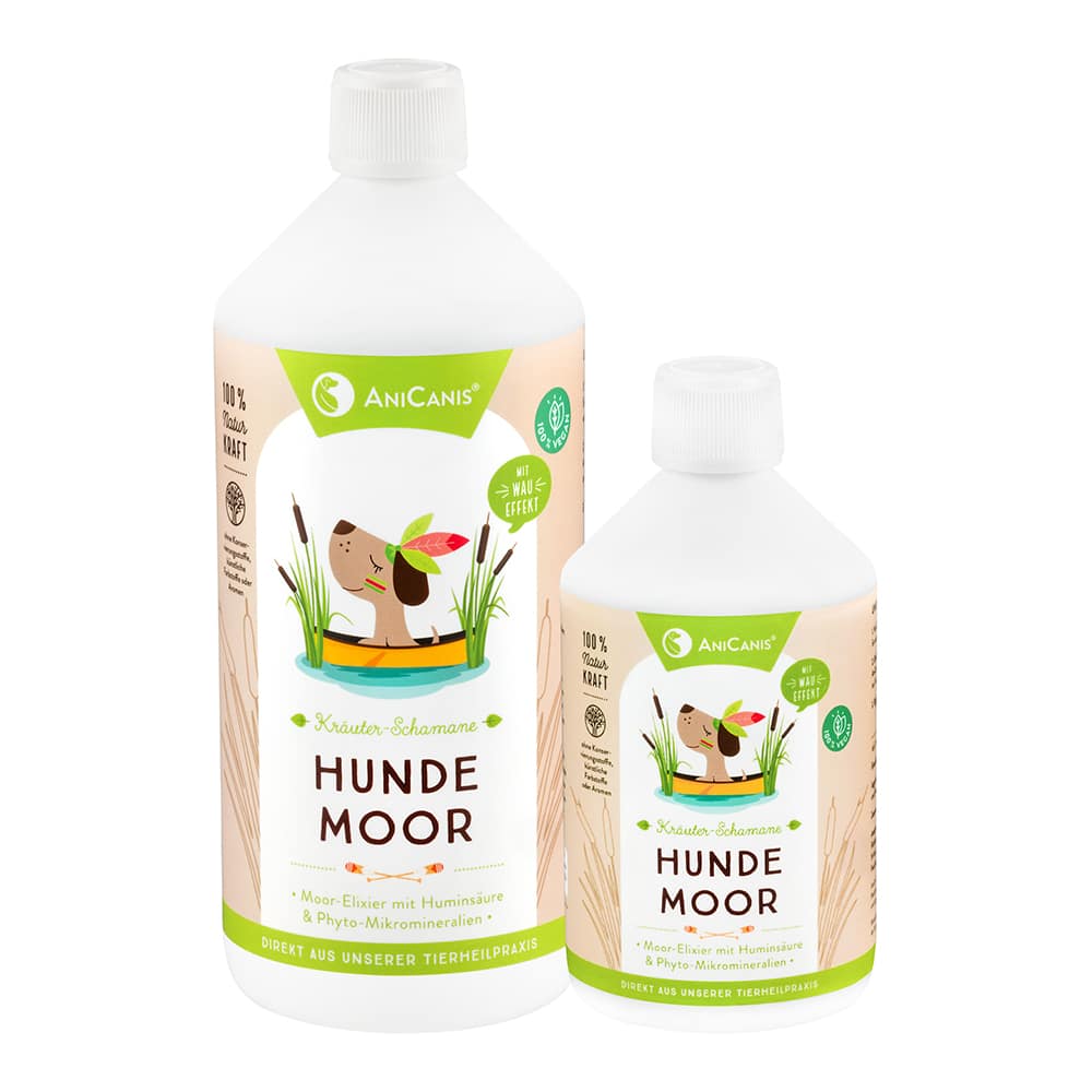 AniCanis Hunde Moor-Elixier mit Huminsäure & Phyto-Mikromineralien AniCanis Hunde Moor-Elixier mit Huminsäure & Phyto-Mikromineralien