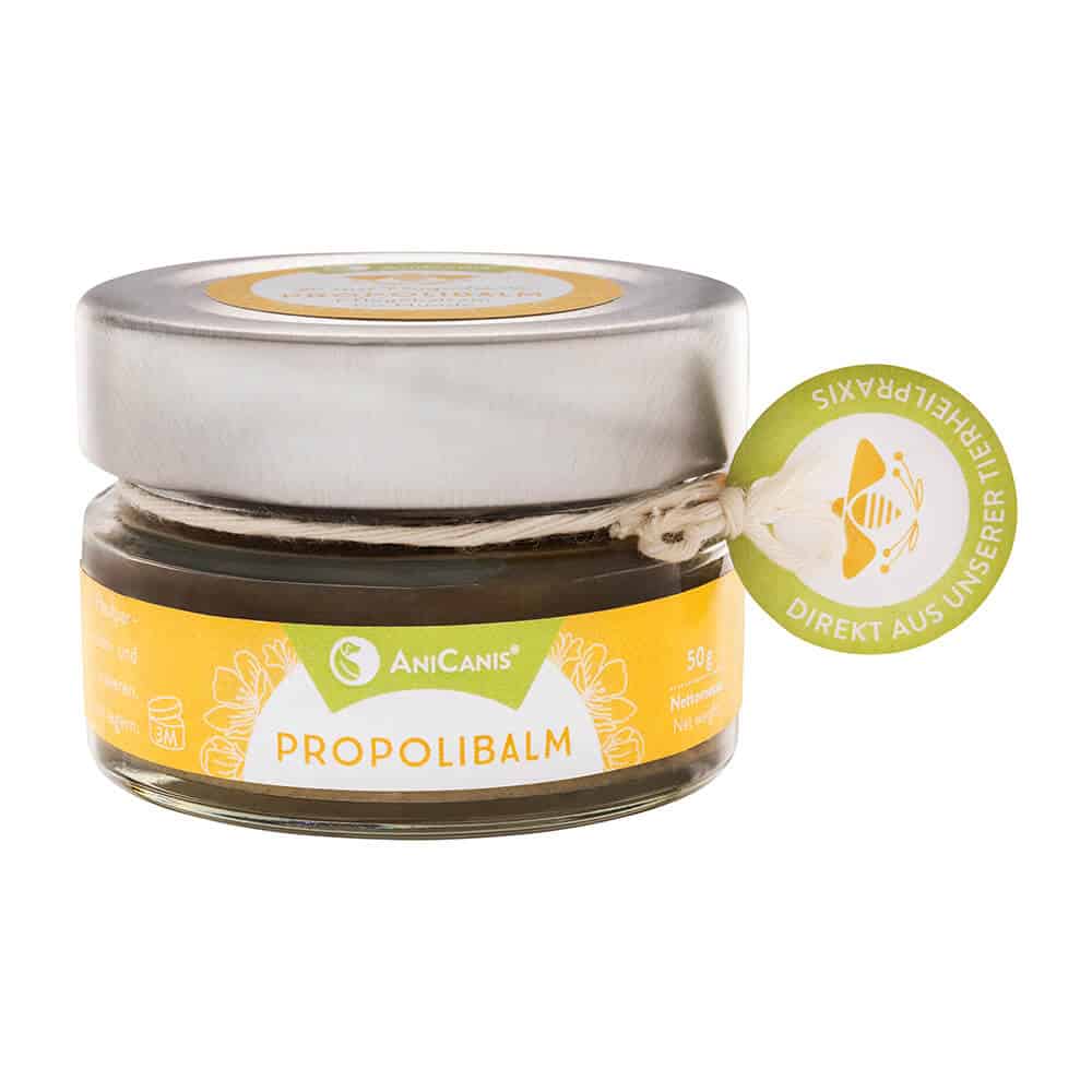 AniCanis Propolibalm Pflegebalsam für Hundehaut mit Propolis & Bio Öl AniCanis Propolibalm Pflegebalsam für Hundehaut mit Propolis & Bio Öl