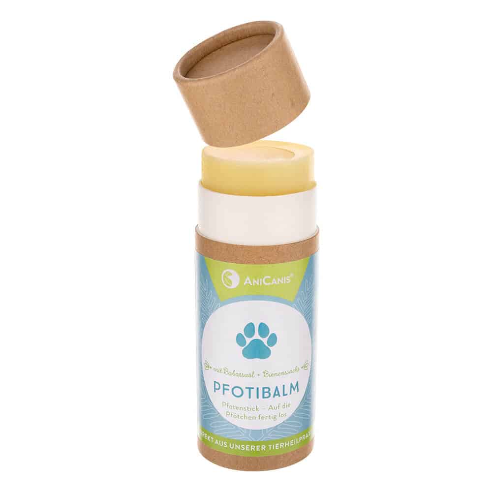 AniCanis Pfotibalm Pfotenbalsamstick für Ballenpflege mit Bio-Wachs AniCanis Pfotibalm Pfotenbalsamstick für Ballenpflege mit Bio-Wachs